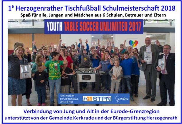 Tischfußball Schulturnier 2018